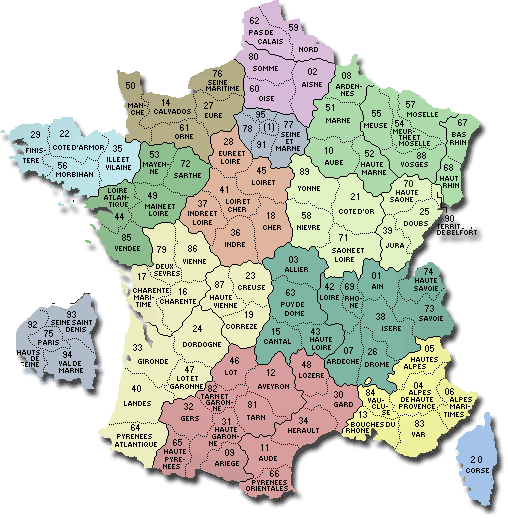 Carte des Associations CB